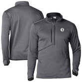 Brooklyn Nets Park View Half-Zip Top Gray
