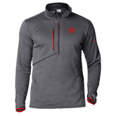Toronto Raptors Park View Half-Zip Top Gray