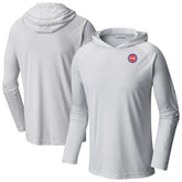 Detroit Pistons Terminal Tackle Long Sleeve Hoodie T-Shirt White