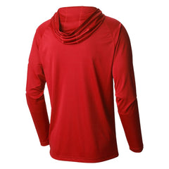 Detroit Pistons Terminal Tackle Long Sleeve Hoodie T-Shirt Red