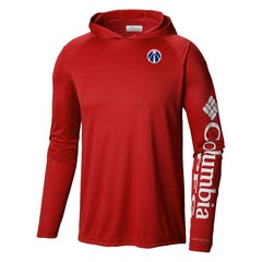 Washington Wizards Terminal Tackle Long Sleeve Hoodie T-Shirt Red