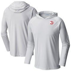 Atlanta Hawks Terminal Tackle Long Sleeve Hoodie T-Shirt White