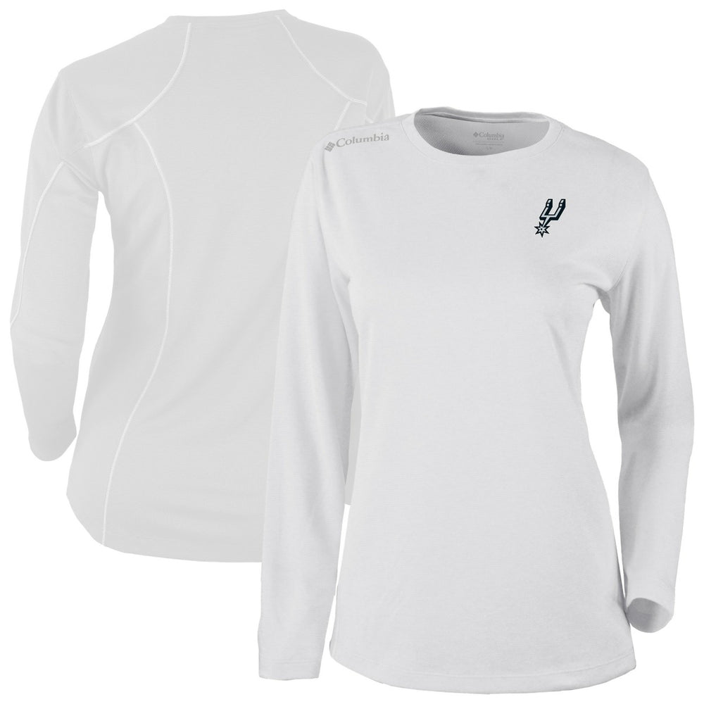 San Antonio Spurs Women's Omni-Wick Shotgun Pullover Top White