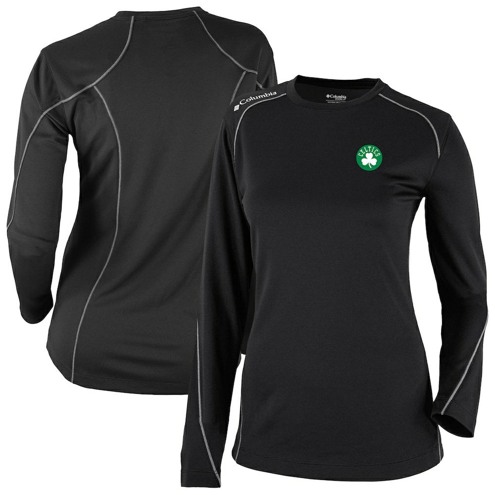 Boston Celtics Women's Omni-Wick Shotgun Pullover Top Black