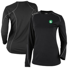 Boston Celtics Women's Omni-Wick Shotgun Pullover Top Black