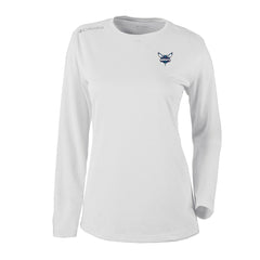 Charlotte Hornets Women's Omni-Wick Shotgun Pullover Top White