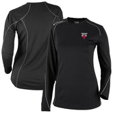 Chicago Bulls Women's Omni-Wick Shotgun Pullover Top Black