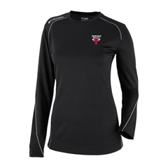 Chicago Bulls Women's Omni-Wick Shotgun Pullover Top Black