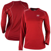 Chicago Bulls Women's Omni-Wick Shotgun Pullover Top Red