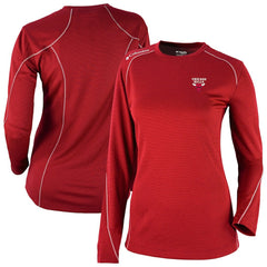 Chicago Bulls Women's Omni-Wick Shotgun Pullover Top Red