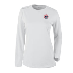 Washington Wizards Women's Omni-Wick Shotgun Pullover Top White