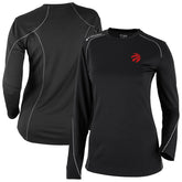 Toronto Raptors Women's Omni-Wick Shotgun Pullover Top Black