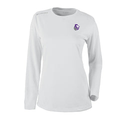 Sacramento Kings Women's Omni-Wick Shotgun Pullover Top White