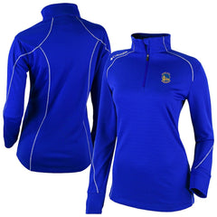 Golden State Warriors Women's Omni-Wick Shotgun 2.0 Quarter-Zip Pullover Top Royal