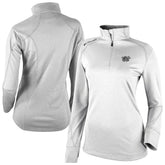 Brooklyn Nets Women's Omni-Wick Shotgun 2.0 Quarter-Zip Pullover Top White