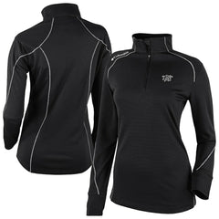 Brooklyn Nets Women's Omni-Wick Shotgun 2.0 Quarter-Zip Pullover Top Black