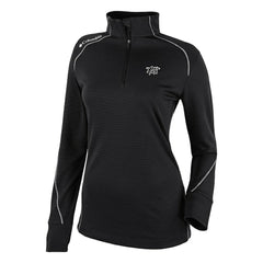 Brooklyn Nets Women's Omni-Wick Shotgun 2.0 Quarter-Zip Pullover Top Black