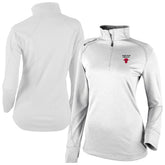 Chicago Bulls Women's Omni-Wick Shotgun 2.0 Quarter-Zip Pullover Top White