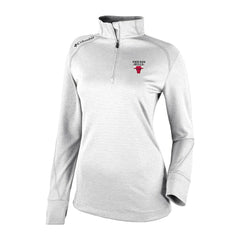 Chicago Bulls Women's Omni-Wick Shotgun 2.0 Quarter-Zip Pullover Top White