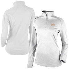 Cleveland Cavaliers Women's Omni-Wick Shotgun 2.0 Quarter-Zip Pullover Top White