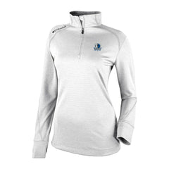 Dallas Mavericks Women's Omni-Wick Shotgun 2.0 Quarter-Zip Pullover Top White