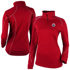 Washington Wizards Women's Omni-Wick Shotgun 2.0 Quarter-Zip Pullover Top Red