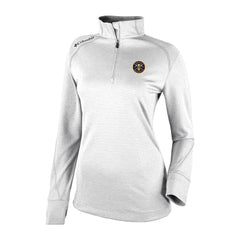 Denver Nuggets Women's Omni-Wick Shotgun 2.0 Quarter-Zip Pullover Top White