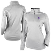 Sacramento Kings Women's Omni-Wick Shotgun 2.0 Quarter-Zip Pullover Top Heather Gray