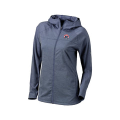 Washington Wizards Women's Omni-Wick Half Shot Full-Zip Hooded Jacket Navy