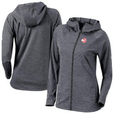 Atlanta Hawks Women's Omni-Wick Half Shot Full-Zip Hooded Jacket Black