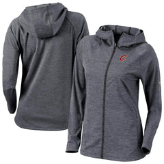 Cleveland Cavaliers Women's Omni-Wick Half Shot Full-Zip Hooded Jacket Black