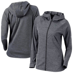 San Antonio Spurs Women's Omni-Wick Half Shot Full-Zip Hooded Jacket Black
