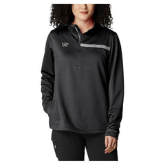 Brooklyn Nets Women's Skiff Guide Fleece Pullover Top Black