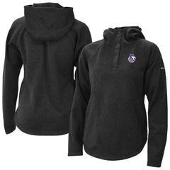 Sacramento Kings Women's Sweater Weather Quarter-Snap Hoodie Black