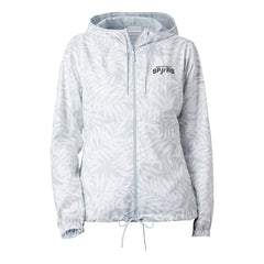 San Antonio Spurs Women's Flash Forward Windbreaker White