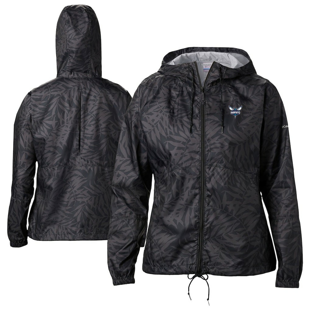 Charlotte Hornets Women's Flash Forward Windbreaker Black