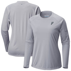 San Antonio Spurs Women's Tidal Tee II Long Sleeve T-Shirt Gray