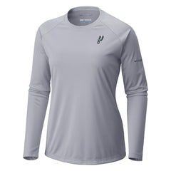 San Antonio Spurs Women's Tidal Tee II Long Sleeve T-Shirt Gray