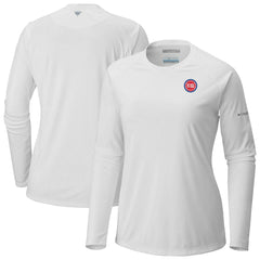 Detroit Pistons Women's Tidal Tee II Long Sleeve T-Shirt White