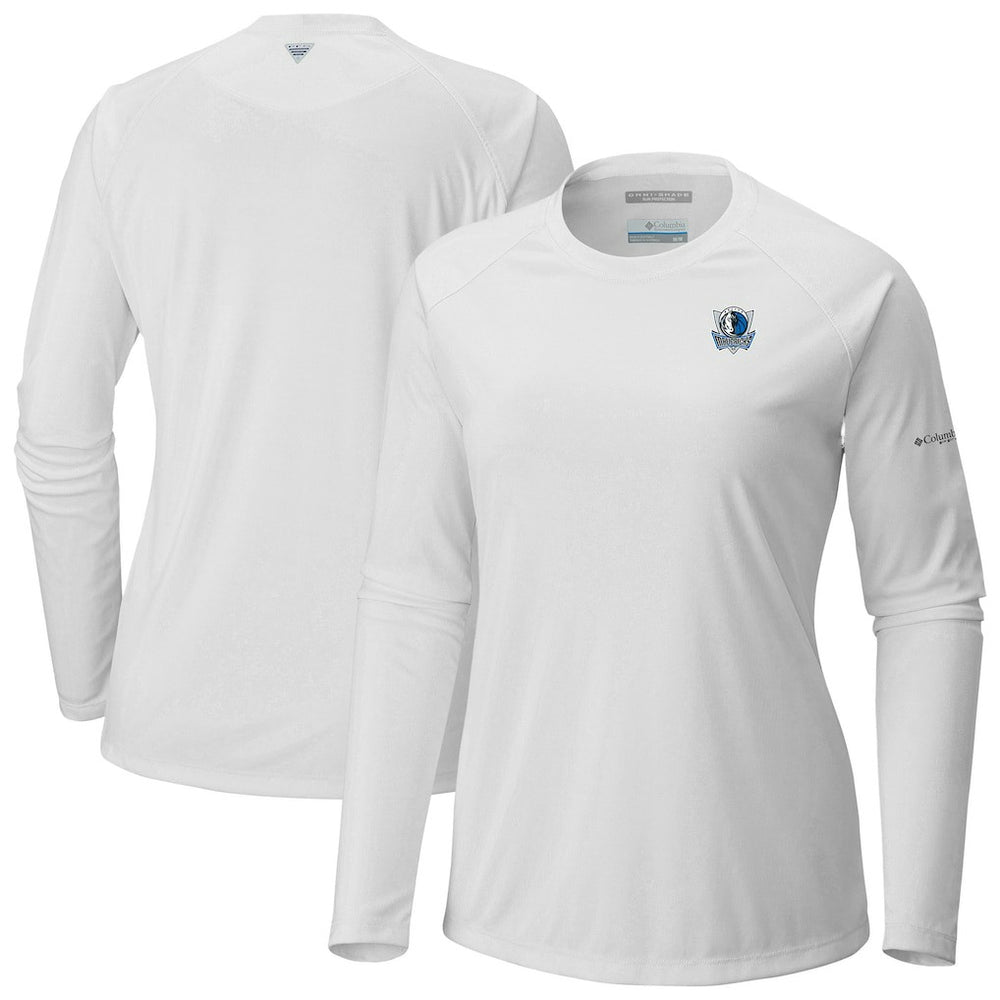Dallas Mavericks Women's Tidal Tee II Long Sleeve T-Shirt White
