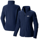 Denver Nuggets Women's Give & Go II Fleece Full-Zip Jacket Navy