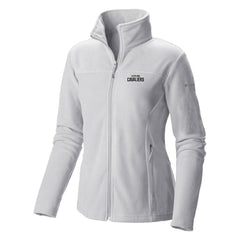 Cleveland Cavaliers Women's Give & Go II Fleece Full-Zip Jacket White