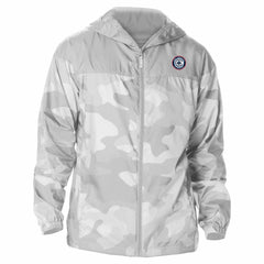 LA Clippers Flash Challenger Windbreaker Jacket Gray