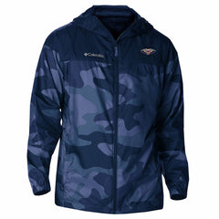 New Orleans Pelicans Flash Challenger Windbreaker Jacket Navy