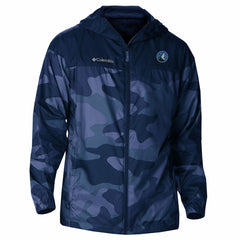 Minnesota Timberwolves Flash Challenger Windbreaker Jacket Navy