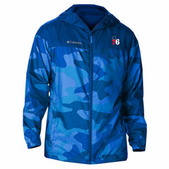 Philadelphia 76ers Flash Challenger Windbreaker Jacket Blue