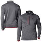 New Orleans Pelicans Park View Fleece Half-Zip Top Red