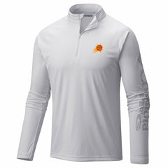 Phoenix Suns PFG Terminal Tackle Quarter-Zip Top White