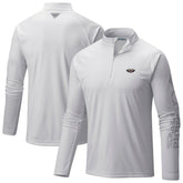 New Orleans Pelicans PFG Terminal Tackle Quarter-Zip Top White