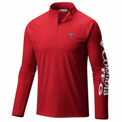 New Orleans Pelicans PFG Terminal Tackle Quarter-Zip Top Red